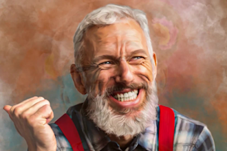 draw amazing digital portrait gifts