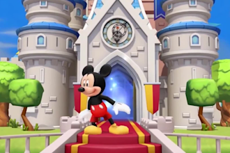 create happy birthday video greeting from mickey mouse