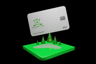 create unique 3d nft trading card animation