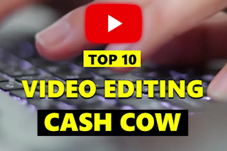 do awesome cash cow video editing and youtube top 10 videos