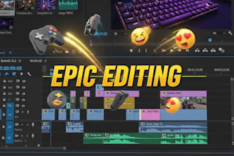 edit engaging gaming short videos with funny scripts