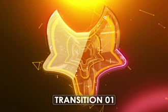 create 3d twitch stream stinger transitions