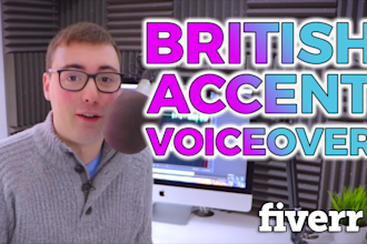 record commercial advert promo voiceover