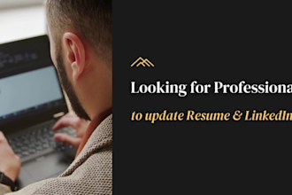 do resume and linkedin profile optimization professionally