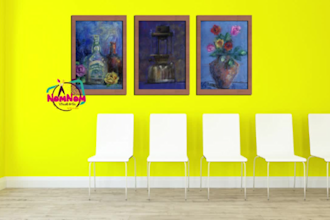 do custom printable digital painting for home, office
