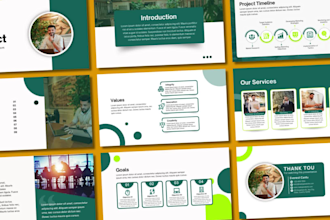 create a modern powerpoint presentation, canva and google slides