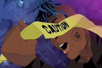 2d music video animation, 2d cartoon music video, anime animation