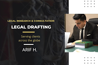 expertly do legal research, law essays and write legal letter
