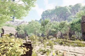 create 3d game environment, unreal engine environment, ue5 environment