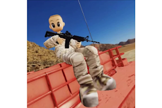 create stylized 3d low poly character model assets props in psx n64 ps1 style