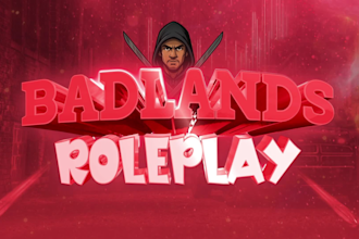 do animated rp logo, banner for discord or fivem server, loading screen, gfx