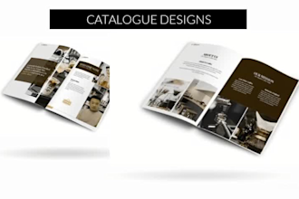 design catalog, lookbook, product catalogue in illustrator