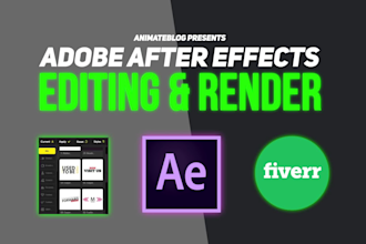 do professional video editing with after effects in 24 hours