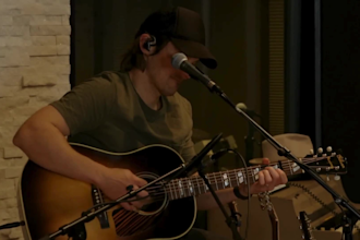 be your professional male singer and songwriter available for your next project
