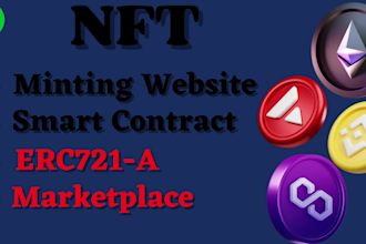 build nft website, nft marketplace, nft mint engine