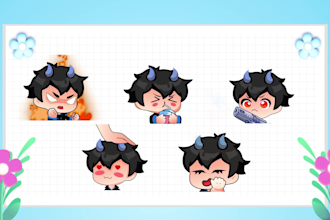 do top quality animated emotes for twitch or kick animated emotes GIF