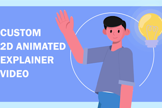 create 2d animated explainer video