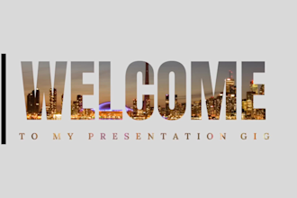 design powerpoint presentations and create slides with animations