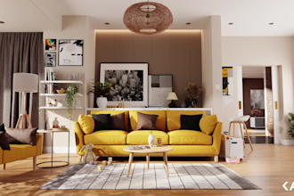 create expert immersive interior renders and animation