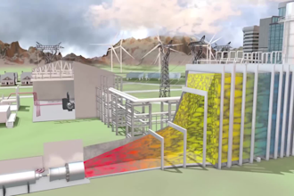 do 3d industrial animation, energy system animation 3d mechanical video 3d model