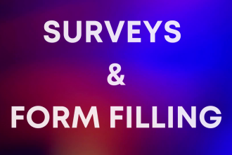 fill online survey and forms