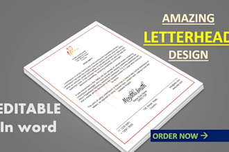 design for you editable business letterhead templates