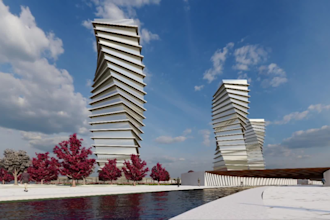 make realistic 3d render, architecture exterior home design, exterior rendering