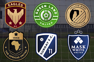 create amazing football and soccer logo design