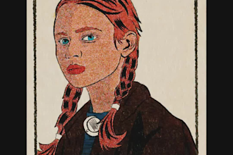 draw retro vintage comic portrait from your photo