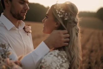 make cinematic wedding slideshow, photo video and slideshow video