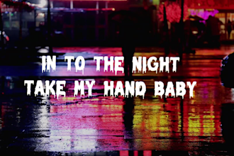 make an animated lyric video for your song