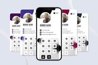 do business card design and digital business card