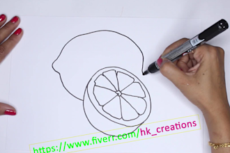 do original hand drawing kids videos for youtube