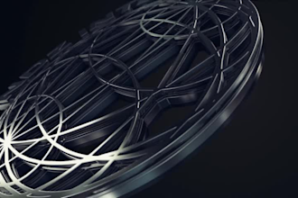 make a stunning 3d logo animation intro for your brand