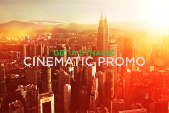 create a cinematic trailer video within 24 hours