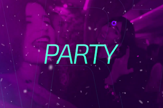 do a dj nightclub, dance party event promo video