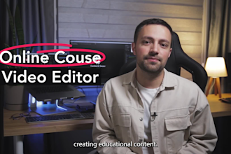 edit your course videos like I did for microsoft and skillshare