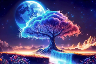 create original fantasy relaxing meditation music  video