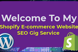 do shopify SEO to achieve top google rankings for your shopify store