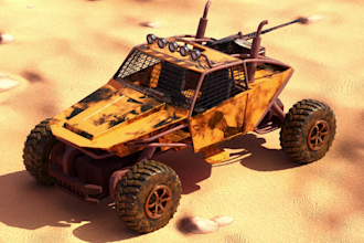 create game props and assets