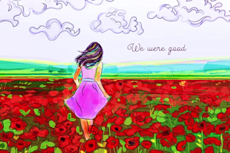 create custom watercolor painting style lyric videos