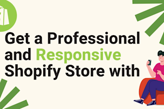 setup profitable shopify website or shopify store design