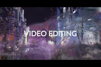 do professional short film and music video editing