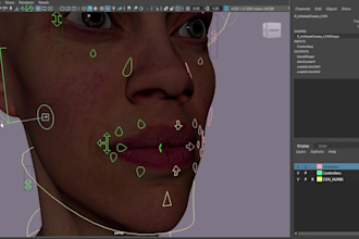 rig 3d character animals creatures in maya blender for 3d animation and games