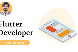 develop a responsive app using flutter dart and firebase