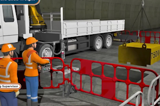 create 3d industrial lockout tagout safety training and sop procedure animation
