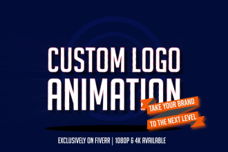 create a perfect custom logo animation intro