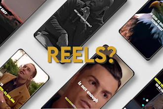 do high quality motivational reels within 24 hours