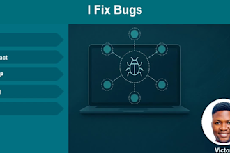 fix web app bugs and debug javascript, react, or php issues