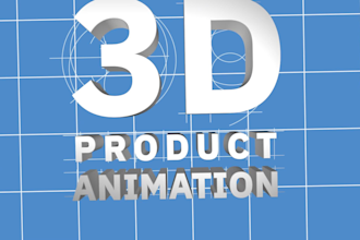 create 3d product animation